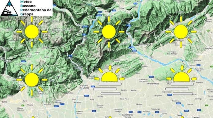 PREVISIONI PER SABATO 31 OTTOBRE 2020 E TENDENZA PER 1 E 2 NOVEMBRE