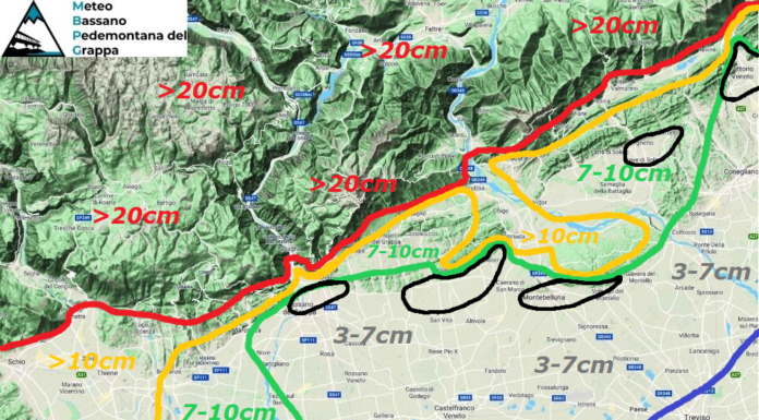 PREVISIONI PER LUNEDI’ 28 DICEMBRE 2020