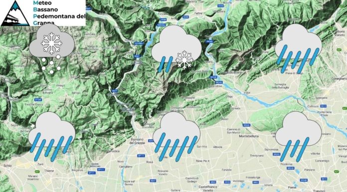 FORTE MALTEMPO IN ARRIVO! PREVISIONI PER VENERDI’ 22 GENNAIO 2021