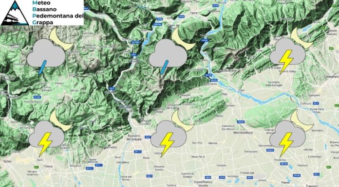 PREVISIONI PER GIOVEDI’ 13 MAGGIO 2021 E TENDENZA PER IL 14 E 15