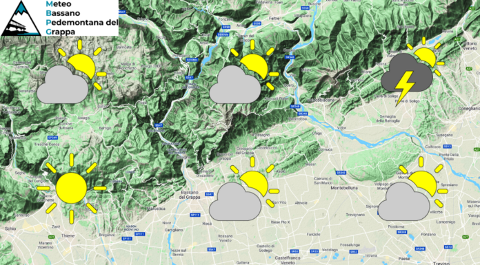 PREVISIONI PER GIOVEDI’ 1 LUGLIO 2021 E TENDENZA PER IL 2 E 3
