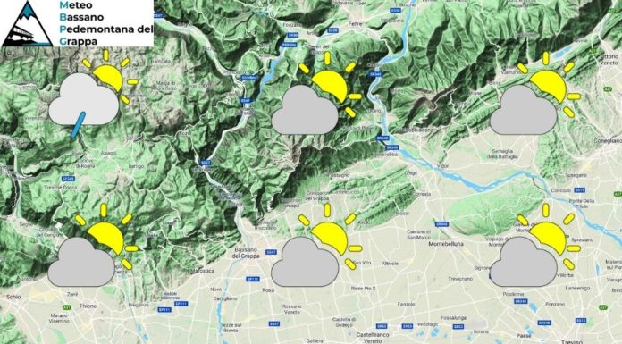 PREVISIONI PER MERCOLEDI’ 28 LUGLIO 2021 E TENDENZA PER IL 29 E 30