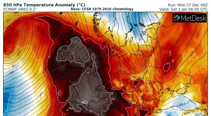 IL RITORNO DELL’ALTA PRESSIONE: CALDO ESTREMO IN ARRIVO IN QUOTA