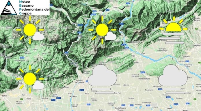 PREVISIONI PER GIOVEDI’ 27 GENNAIO 2022 E TENDENZA PER IL 28 E 29