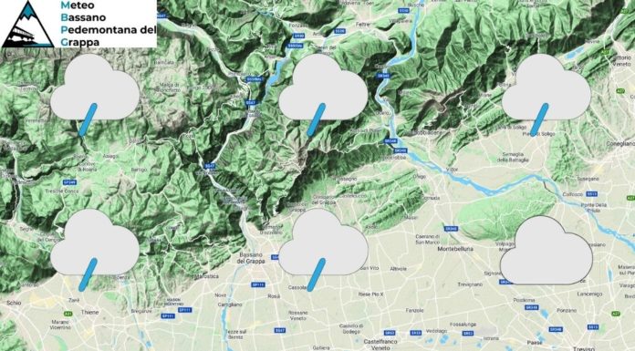 ARRIVA LA PIOGGIA (MOLTO POCA INIZIALMENTE)