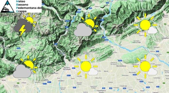PREVISIONI PER SABATO 23 LUGLIO 2022 E TENDENZA PER IL 24 E 25