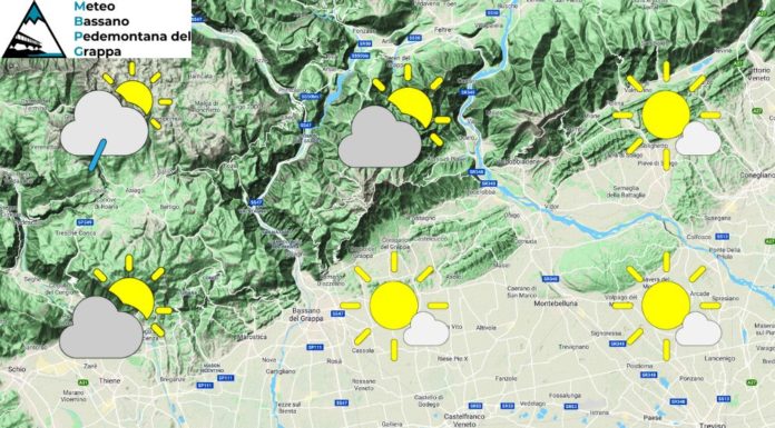 PREVISIONI PER VENERDI’ 26 AGOSTO 2022 E TENDENZA PER IL WEEKEND