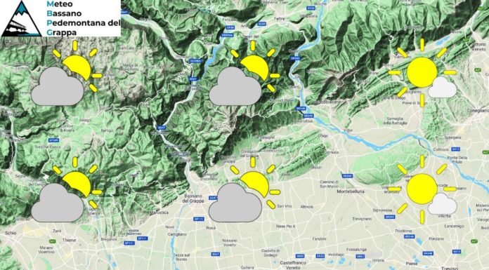 PREVISIONI PER VENERDI’ 27 GENNAIO E TENDENZA PER IL 28 E 29