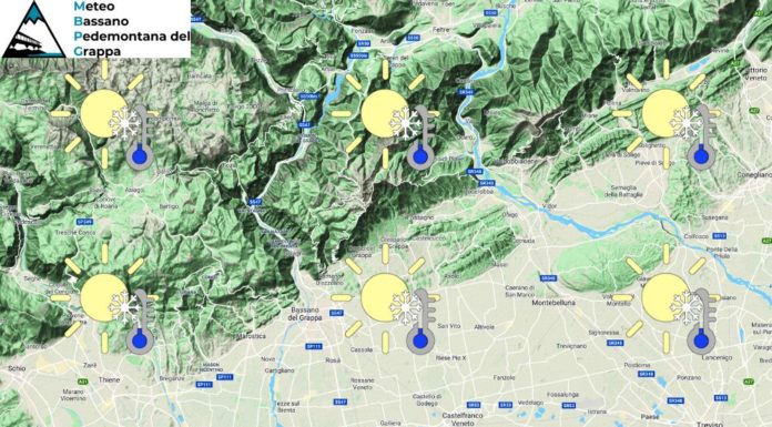 PREVISIONI PER VENERDI’ 10 FEBBRAIO E TENDENZA PER 11 E 12