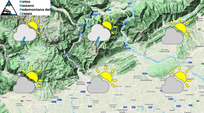 PREVISIONI PER SABATO 1 APRILE E TENDENZA PER IL 2 E 3