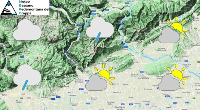 PREVISIONI PER DOMENICA 30 APRILE E TENDENZA PER 1 E 2 MAGGIO