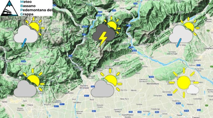 PREVISIONI PER VENERDI’ 26 MAGGIO E TENDENZA PER IL 27 E 28