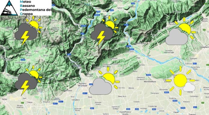 PREVISIONI PER DOMENICA 7 MAGGIO E TENDENZA PER 8 E 9