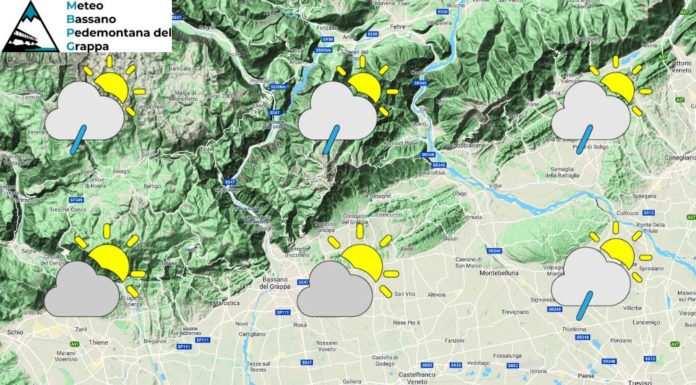 PREVISIONI PER VENERDI’ 16 GIUGNO E TENDENZA PER IL 17 E 18