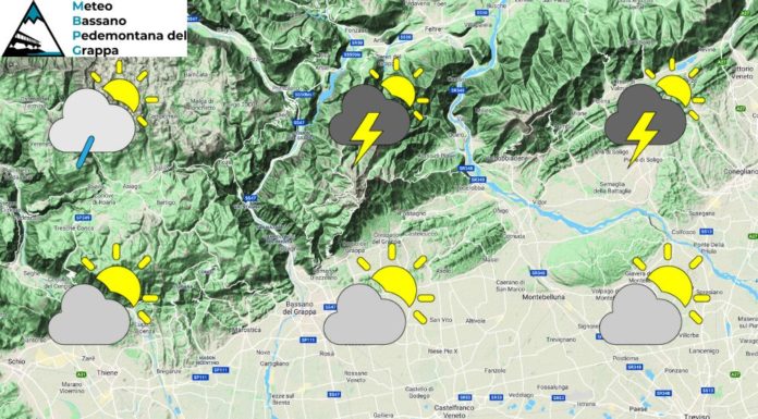 PREVISIONI PER MARTEDI’ 27 GIUGNO E TENDENZA PER IL 28 E 29