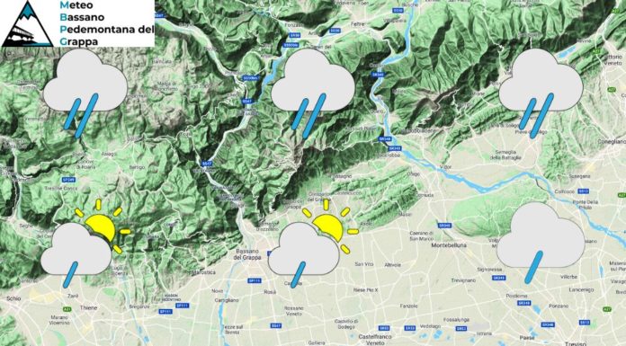 PREVISIONI PER LUNEDI’ 5 GIUGNO E TENDENZA PER IL 6 E 7