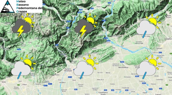 PREVISIONI PER MARTEDI’ 6 GIUGNO E TENDENZA PER IL 7 E 8