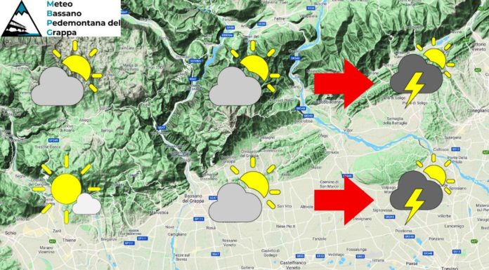 PREVISIONI PER DOMENICA 30 LUGLIO 2023 E TENDENZA PER IL 31 E 1