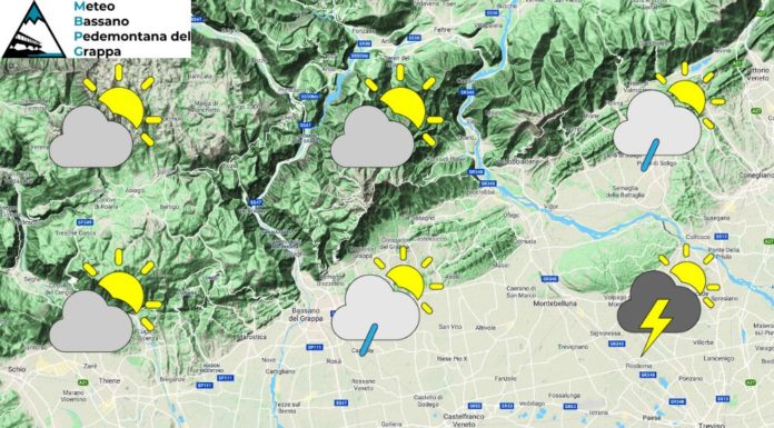PREVISIONI PER GIOVEDI’ 3 AGOSTO 2023 E TENDENZA PER IL 4 E 5