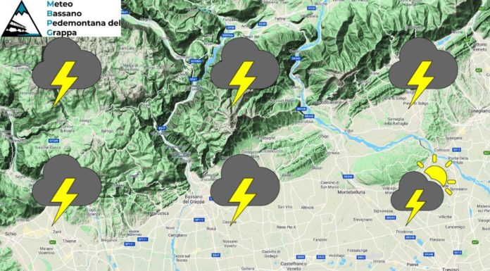 PREVISIONI PER LUNEDI’ 28 AGOSTO E TENDENZA PER IL 29 E 30