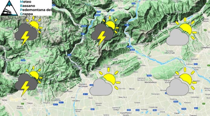 PREVISIONI PER VENERDI’ 4 AGOSTO E TENDENZA PER IL 5 E 6