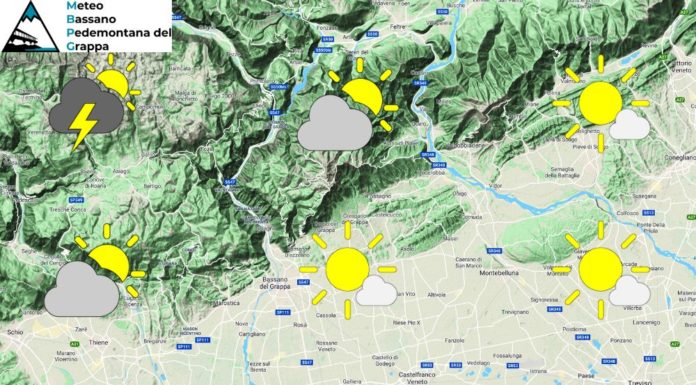 PREVISIONI PER GIOVEDÌ 17 AGOSTO E TENDENZA PER IL 18 E 19