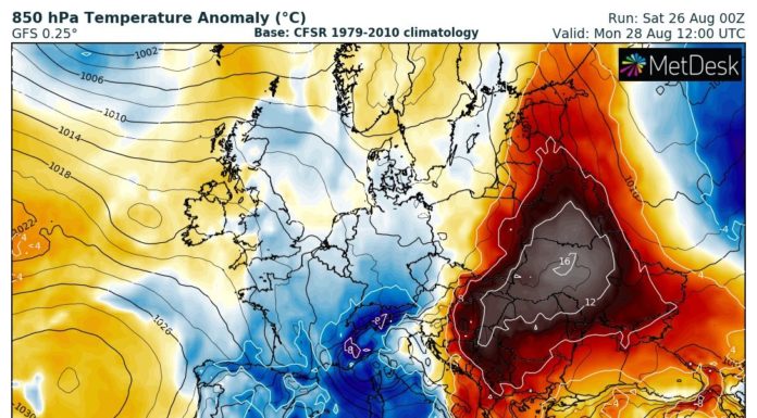 PIOGGIA E CLIMA FRESCO IN ARRIVO