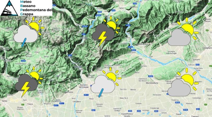 PREVISIONI PER SABATO 23 SETTEMBRE E TENDENZA PER IL 24 E 25