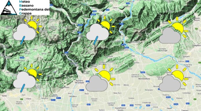 PREVISIONI PER GIOVEDI’ 14 SETTEMBRE E TENDENZA PER IL 15 E 16