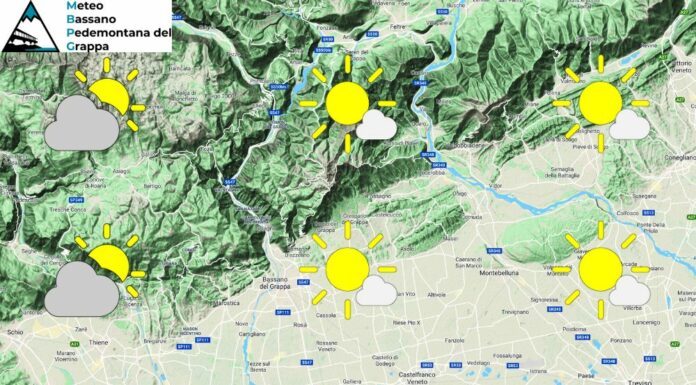 PREVISIONI PER LUNEDI’ 13 NOVEMBRE E TENDENZA PER IL 14 E 15