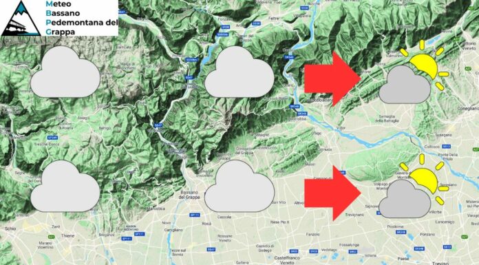 PREVISIONI PER SABATO 4 NOVEMBRE E TENDENZA PER IL 5 E 6