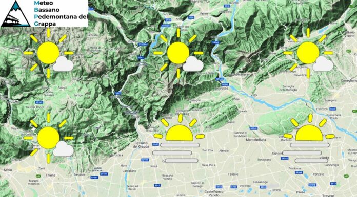 PREVISIONI PER DOMENICA 10 DICEMBRE E TENDENZA PER 11 E 12