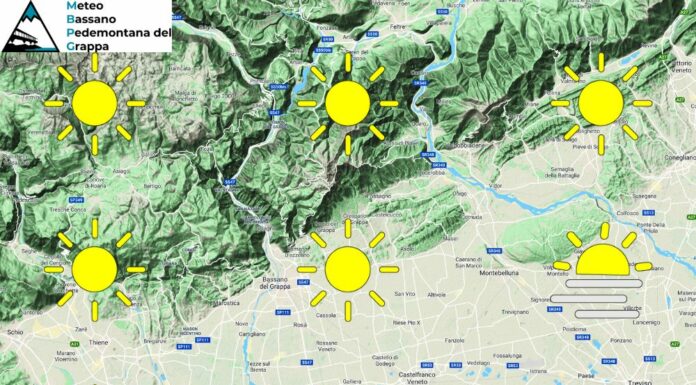 PREVISIONI PER DOMENICA 28 GENNAIO E TENDENZA PER IL 29 E 30
