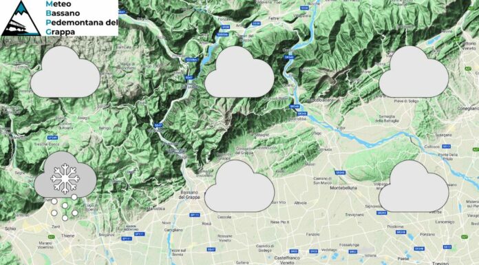 PREVISIONI PER VENERDI’ 8 DICEMBRE E TENDENZA PER IL 9 E 10