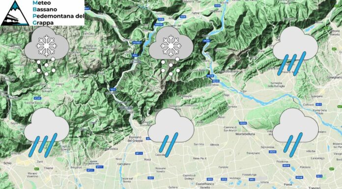 PREVISIONI PER VENERDI’ 23 FEBBRAIO E TENDENZA PER IL 24 E 25