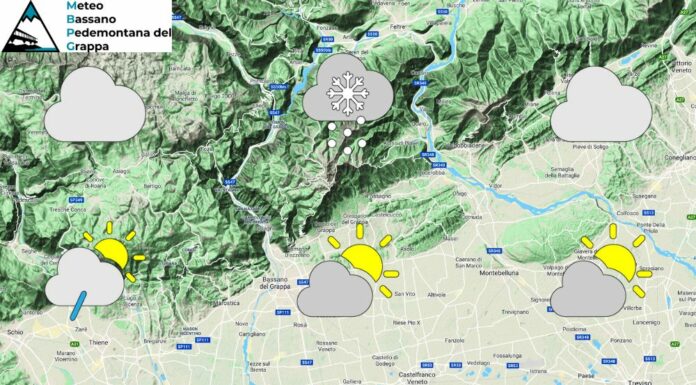 PREVISIONI PER DOMENICA 25 FEBBRAIO E TENDENZA PER IL 26 E 27