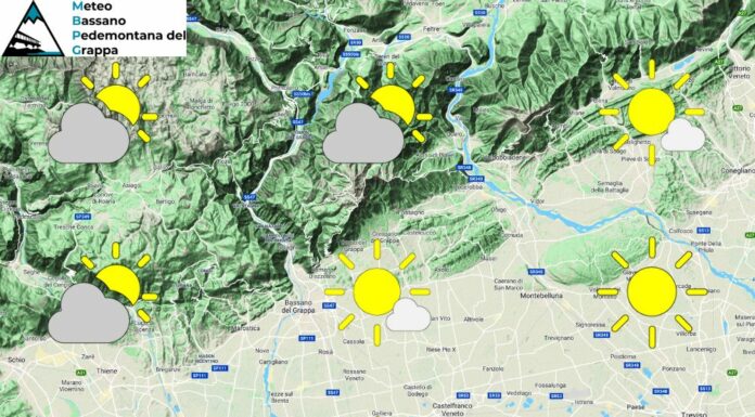 PREVISIONI PER DOMENICA 26 MAGGIO E TENDENZA PER IL 27 E 28