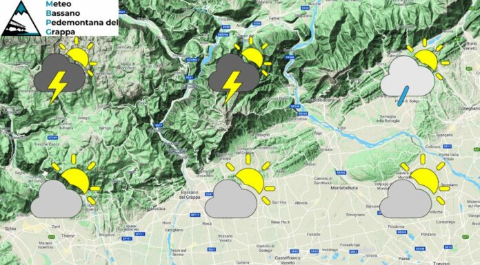 PREVISIONI PER SABATO 23 MARZO E TENDENZA PER IL 24 E 25