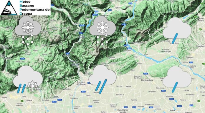 PREVISIONI PER LUNEDI’ 4 MARZO E TENDENZA PER IL 5 E 6