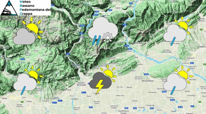 PREVISIONI PER MERCOLEDI’ 17 APRILE E TENDENZA PER IL 18 E 19