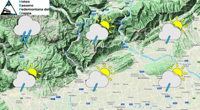 PREVISIONI PER MERCOLEDI’ 1 MAGGIO E TENDENZA PER IL 2 E 3
