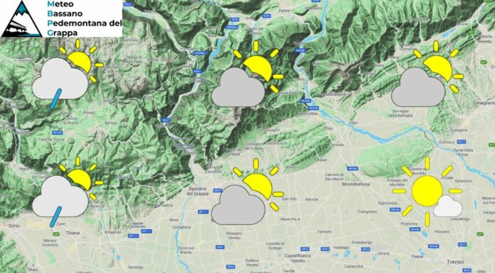 PREVISIONI PER VENERDI’ 10 MAGGIO E TENDENZA PER 11 E 12
