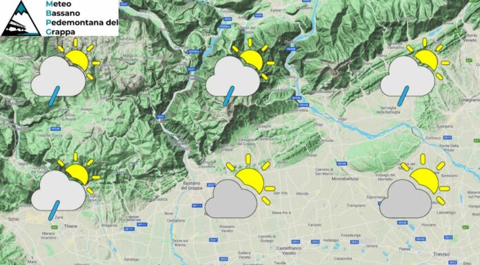 METEOFIENO: PREVISIONI PER MERCOLEDI’ 5 GIUGNO E TENDENZA PER IL 6 E 7