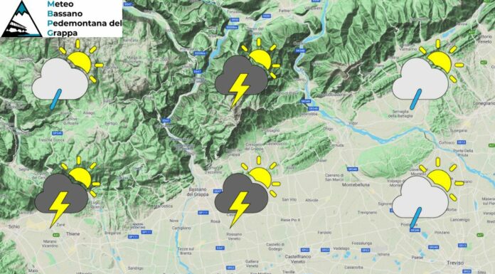 PREVISIONI PER MERCOLEDI’ 22 MAGGIO E TENDENZA PER IL 23 E 24