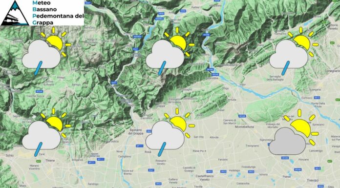 PREVISIONI PER SABATO 25 MAGGIO E TENDENZA PER IL 26 E 27