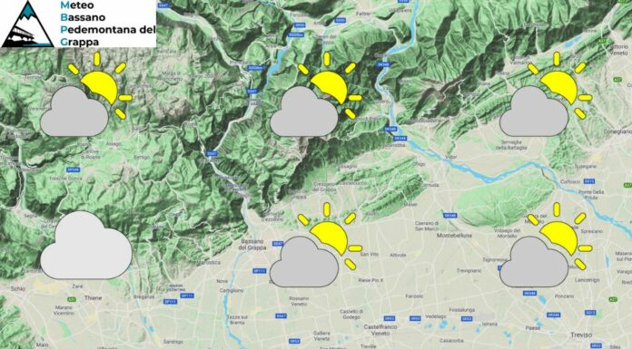 PREVISIONI PER LUNEDI’ 24 GIUGNO E TENDENZA PER IL 25 E 26