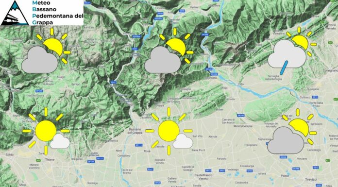 PREVISIONI PER DOMENICA 21 LUGLIO E TENDENZA PER IL 22 E 23