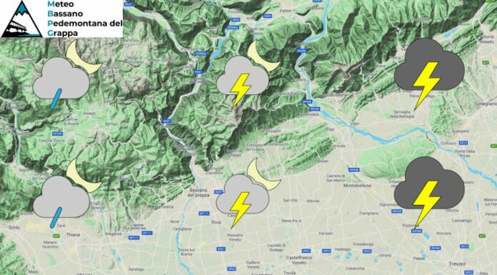 PREVISIONI PER GIOVEDI’ 1 AGOSTO E TENDENZA PER IL 2 E 3