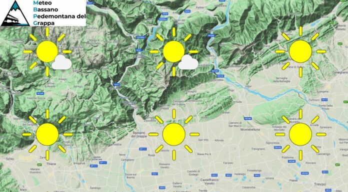 PREVISIONI PER GIOVEDI’ 4 LUGLIO E TENDENZA PER IL 5 E 6