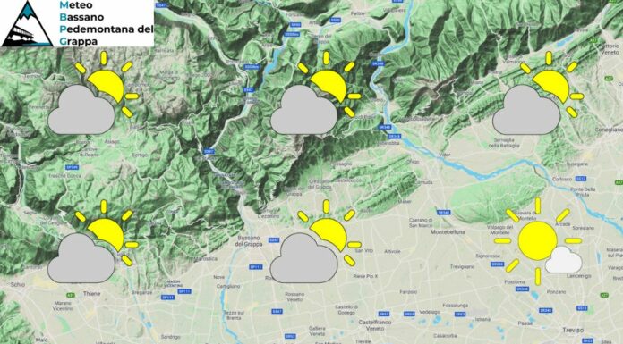 PREVISIONI PER LUNEDI’ 2 DICEMBRE E TENDEDNZA PER IL 3 E 4